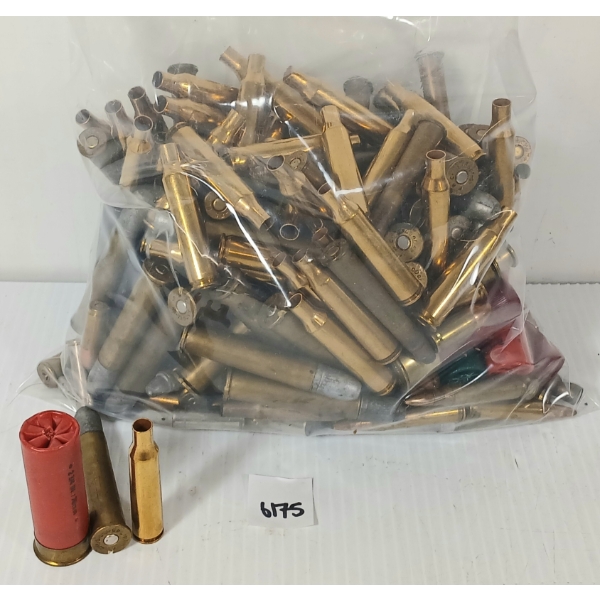 AMMO / BRASS / BULLETS: QTY OF MISC RNDS - INCL .32-40, .257 ROBERTS, ETC - 10.5LBS 