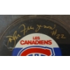 Image 4 : 1992 UTC NHL MONTREAL CANADIENS JOHN FERGUSON HOCKEY CARD & PUCK - AUTOGRAOHED