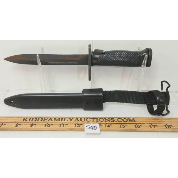 US M6 BAYONET W/ SCABBARD