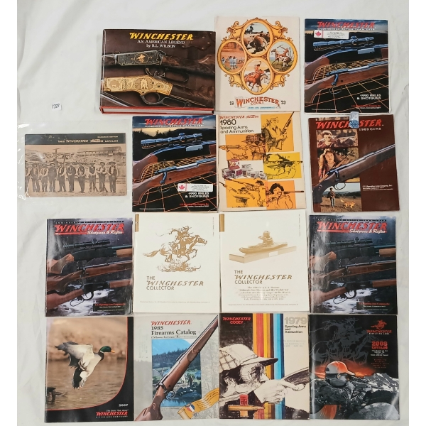 JOB LOT - WINCHESTER MAGAZINES & "WINCHESTER: AN AMERICAN LEGEND" BY R.L. WILSON
