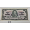 Image 2 : 1937 CDN $10 BANKNOTE