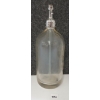 Image 2 : PEOPLE'S BOTTLING CO. - CLEAR ACID-ETCHED - SELTZER BOTTLE