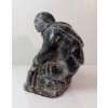 Image 3 : WOMAN USING ULU - SIGNED - STONE