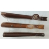 Image 4 : LOT OF 3 - UNKNOWN BUTT STOCKS