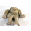 Image 4 : MAN W/ KNIFE BY ISAAC PANIGAYAK - STONE W/ IVORY