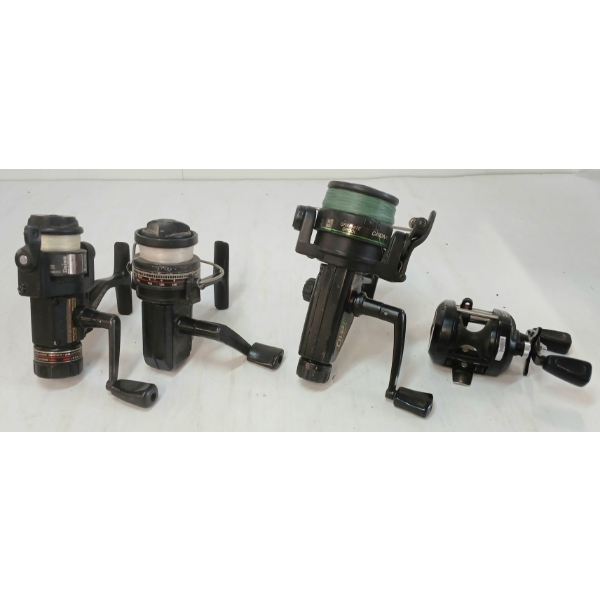 LOT OF 4 - ASSORTED FISHING REELS