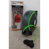 LOT OF 2 - CORDED REEL EXTENSION CORD & MULTI-PURPOSE FIRE EXTINGUISHER 