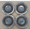Image 1 : LOT OF 4 - CHRYSLER 15IN WIRE WHEEL COVERS