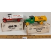 Image 1 : LOT OF 2 - ERTL DIECAST COIN BANKS - INCL LION OIL & BUFFALO OIL TANKERS