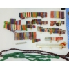 Image 3 : JOB LOT - MEDAL BARS, SHOULDER PCS, BRASS TRAY, MISC PINS, ETC