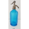 Image 2 : UNMARKED - BLUE AUSTRIAN 12 PANEL - SELTZER BOTTLE