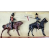 Image 2 : LOT OF 2 - BRITAINS SOLDIERS LEAD FIGURES - NO. 2 ROYAL HORSE GUARDS & 24 9TH LANCERS