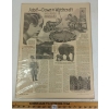 Image 1 : 1943 THE AMERICAN WEEKLY "ADOLF - DOWN TO WITCHCRAFT NEWS ARTICLE