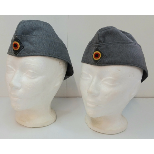 LOT OF 2 - WEST GERMAN ARMY BUNDESWEHR SIDE CAPS