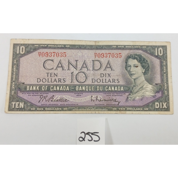 1954 CDN $10 BANKNOTE