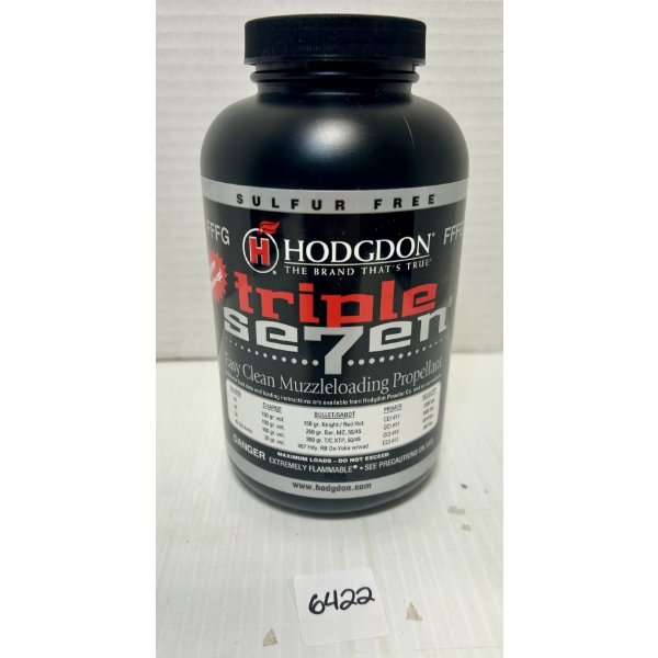 POWDER: HODGDON TRIPLE SEVEN FFFG - SEALED