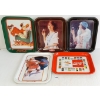 Image 1 : LOT OF 5 - COCA-COLA TRAYS