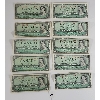 Image 1 : LOT OF 10 - 1954 & 1967 CDN $1 BANKNOTES
