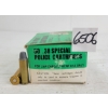 Image 1 : AMMO: APPROX 50X 3-D .38SPL - POLICE CARTRIDGES