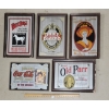 Image 1 : LOT OF 5 - MIRRORED ADVERSITING - INCL WHITE HORSE, COCA-COLA ETC 