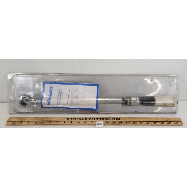 MASTERCRAFT MICRO-ADJUSTING TORQUE WRENCH