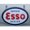 Image 3 : IMPERIAL ESSO DEALER - DSP SIGN - W/ HANGING BRACKET