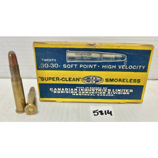 AMMO: 20X CIL .30-30 WIN 170GR. SP