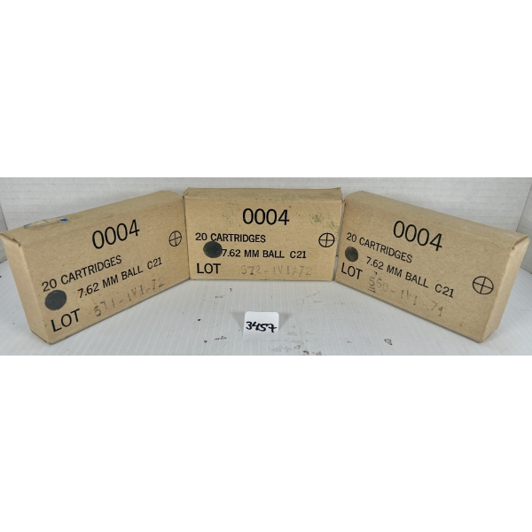 AMMO: 60X IVI 7.62X51MM MILITARY FMJ 