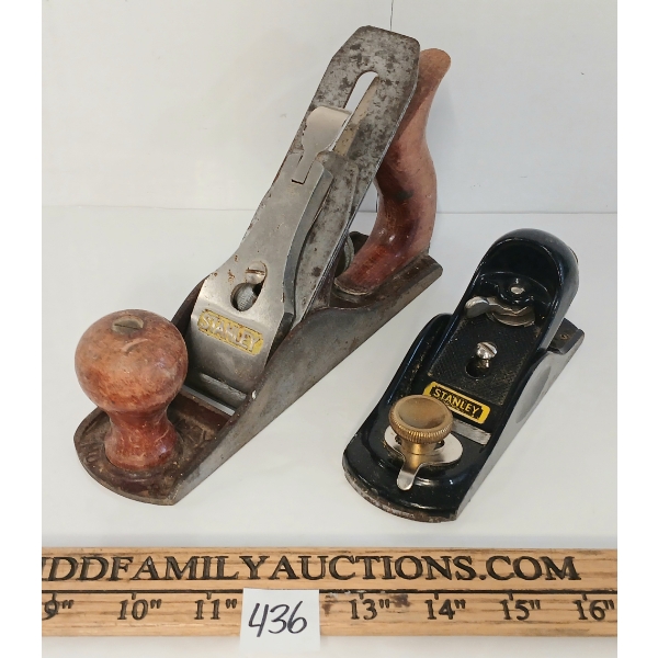 LOT OF 2 - STANLEY WOOD PLANES - INCL NO. 3