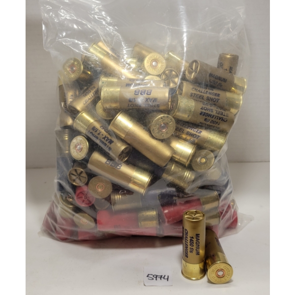 AMMO: 109X MIXED 12GA - 2 3/4 & 3IN - #2 SHOT, BB & BBB 