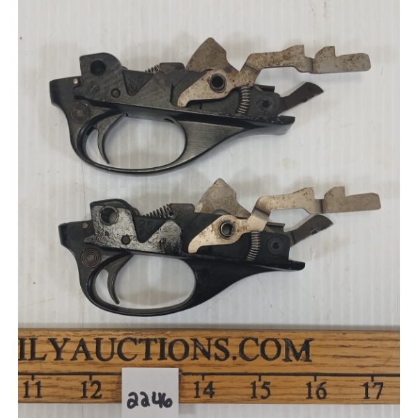 LOT OF 2 - REMINGTON 552 .22CAL TRIGGER ASSEMBLIES