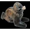 Image 1 : "SHAMAN W/ PIPE" BY MATHEW TIRIGANEAK (PRS CDN ARTIST) - ANTLER & STONE 