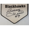 Image 2 : LOT OF 5 - CHICAGO BLACK HAWKS #9 BOBBY HULL COLLECTIBLES - SKATE SHARPENER & AUTOGRAPHED ITEMS