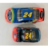 Image 8 : LOT OF 6 - NASCAR JEFF GORDON #24 COLLECTIBLES - DIECAST MODEL, LEGO KIT, CARD GAME, KEYCHAIN, ETC