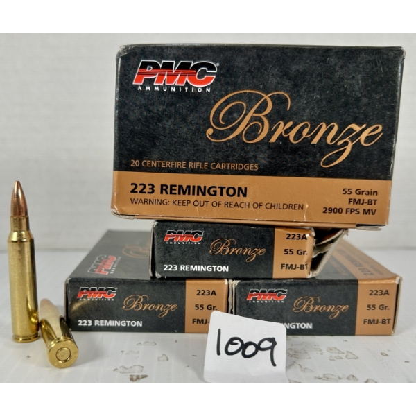 AMMO: 73X PMC .223 REM - 55 GR FMJ