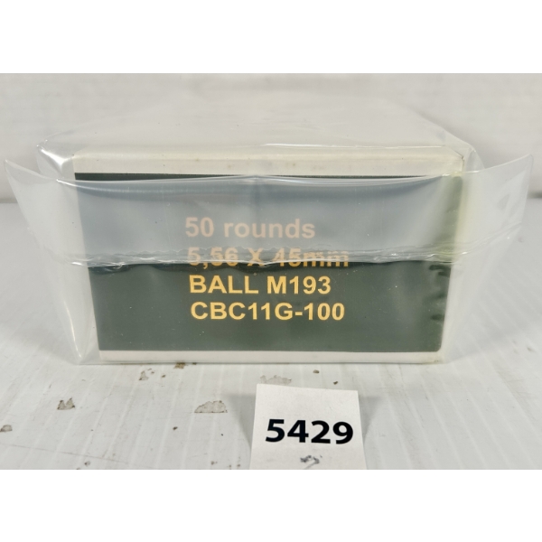AMMO: 200X 5.56X45 MM NATO - MILITARY FMJ (M193)