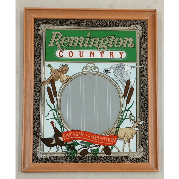 REMINGTON MIRRORED BAR SIGN