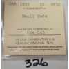 Image 3 : 1858 CDN 5 CENT COIN