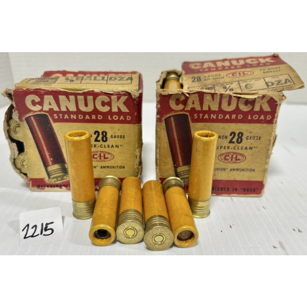 AMMO: 48X CIL 28 GA 2-1/2 IN - #6 & SINGLE BALL