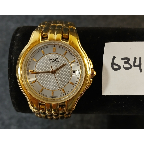 ESQUIRE SWISS QUARTZ WRISTWATCH