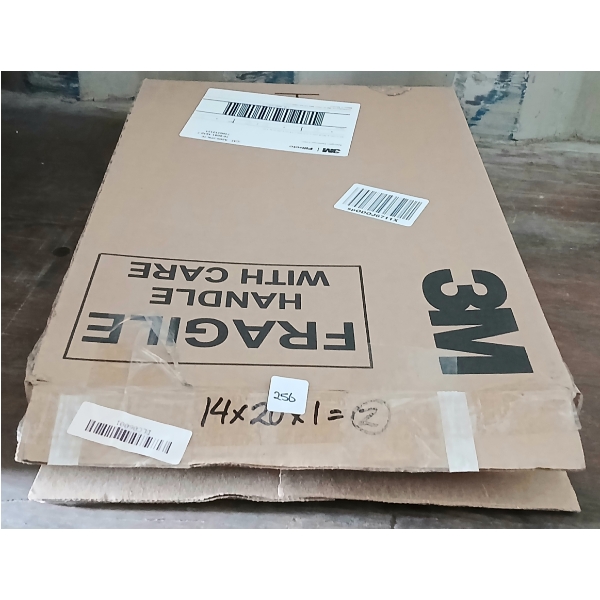 LOT OF 2 - 14 X 20 X 1 FURNACE AIR FILTERS - AS NEW