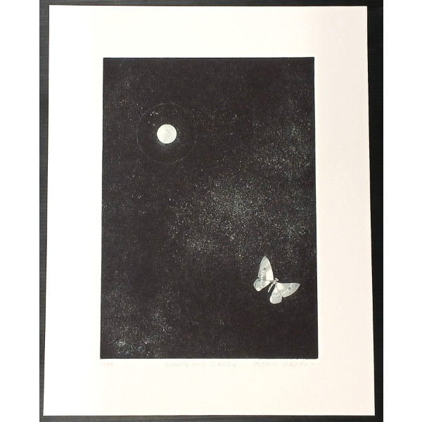 "INFINITY AND CLARITY" BY MICHAEL ROBINSON (1948-2010) - ETCHING
