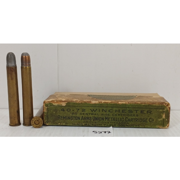 AMMO: 9X UMC .40-72 CFW - 330GR - BLACK POWDER 