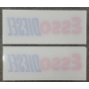 Image 2 : PAIR OF ESSO DIESEL GAS PUMP PLATES 