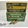 Image 1 : AMMO: APPROX 95X CIL & REM .22 WIN AUTO - 45 GR LRN