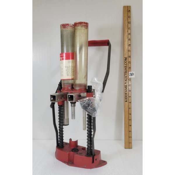 LYMAN 12GA RELOADING PRESS - INCL CHARGE BARS