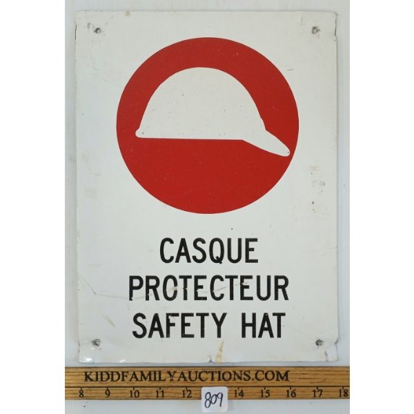 SAFETY HAT - SST SIGN