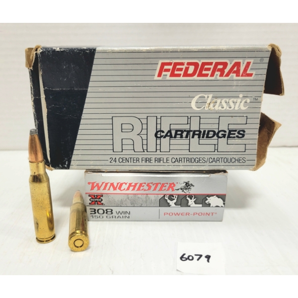 AMMO: 28X MIXED .308 WIN MOSTLY 150 GR SP