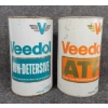Image 3 : LOT OF 2 - VEEDOL MOTOR OIL & TRANSMISSION QT CANS