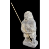 Image 1 : HUNTER WITH SPEAR BY UNKNOWN ARTIST - STONE